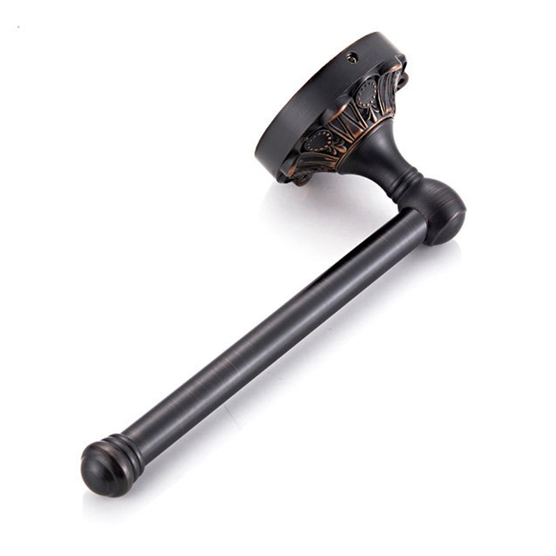Black Brass Toilet Paper Holder Wall Mounted Antique Toilet Paper Holder Bathroom Toilet Toilet Paper Roll Holder
