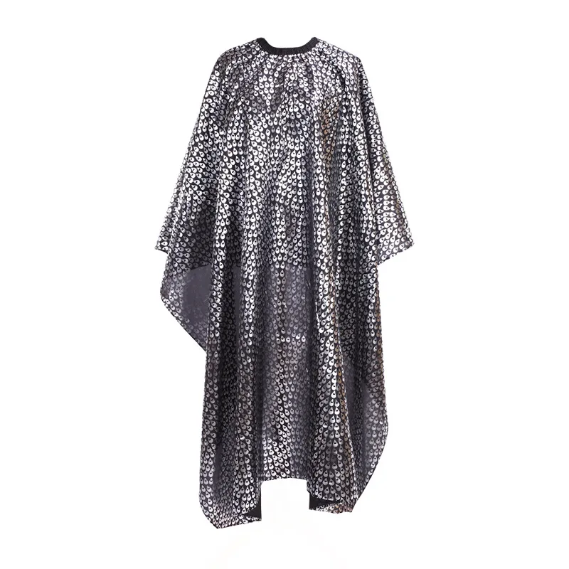 Corte de pelo peluquería peluquero tela de plumas adultos salón de casa impermeable pluma tela de peluquería delantal corte de pelo bata capa