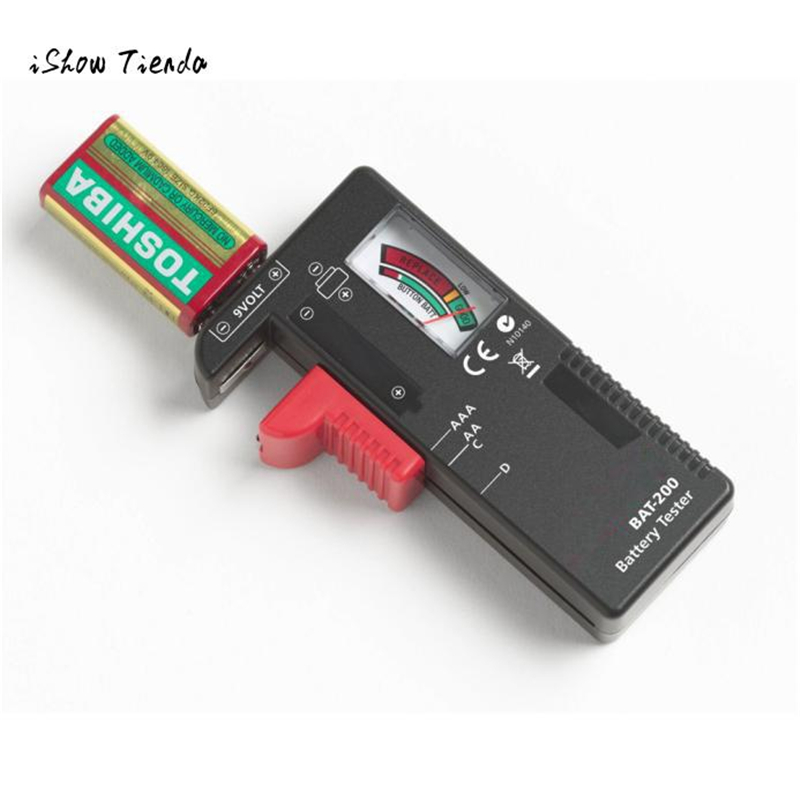 Indicator Batterij Cell Tester AA AAA C/D 9V Volt Button Checker
