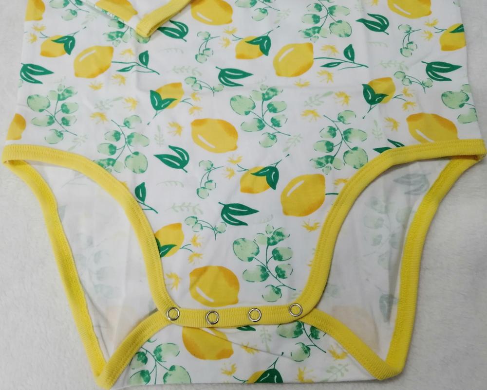 Lemon bodysuit with sleeve/adult long sleeve bodysuit romper /adult bodysuit/abdl clothes/adult onesie