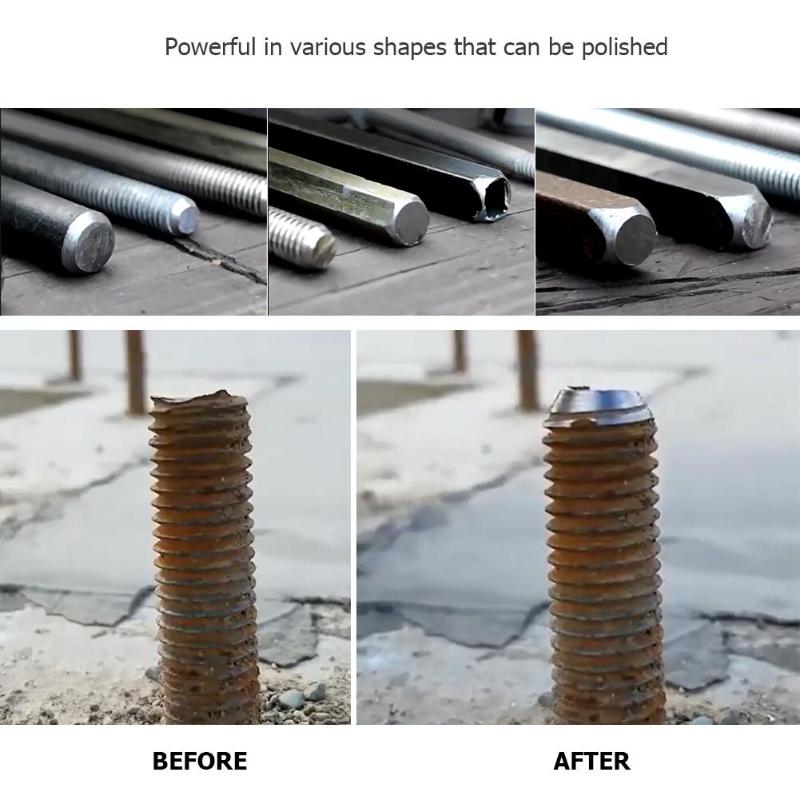 1pc roestvrijstalen ontbraamgereedschap voor buitenafschuining, elektrische hardheidsboor, verwijder bramen