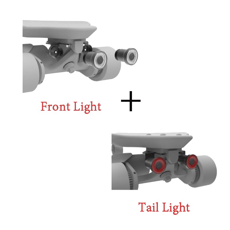 Skateboard Xlite100 Licht Waarschuwing Led-verlichting Waterdichte Usb Oplaadbare Night Waarschuwing Lamp 2 Stuks Voor Longboard Elektrische Scooter