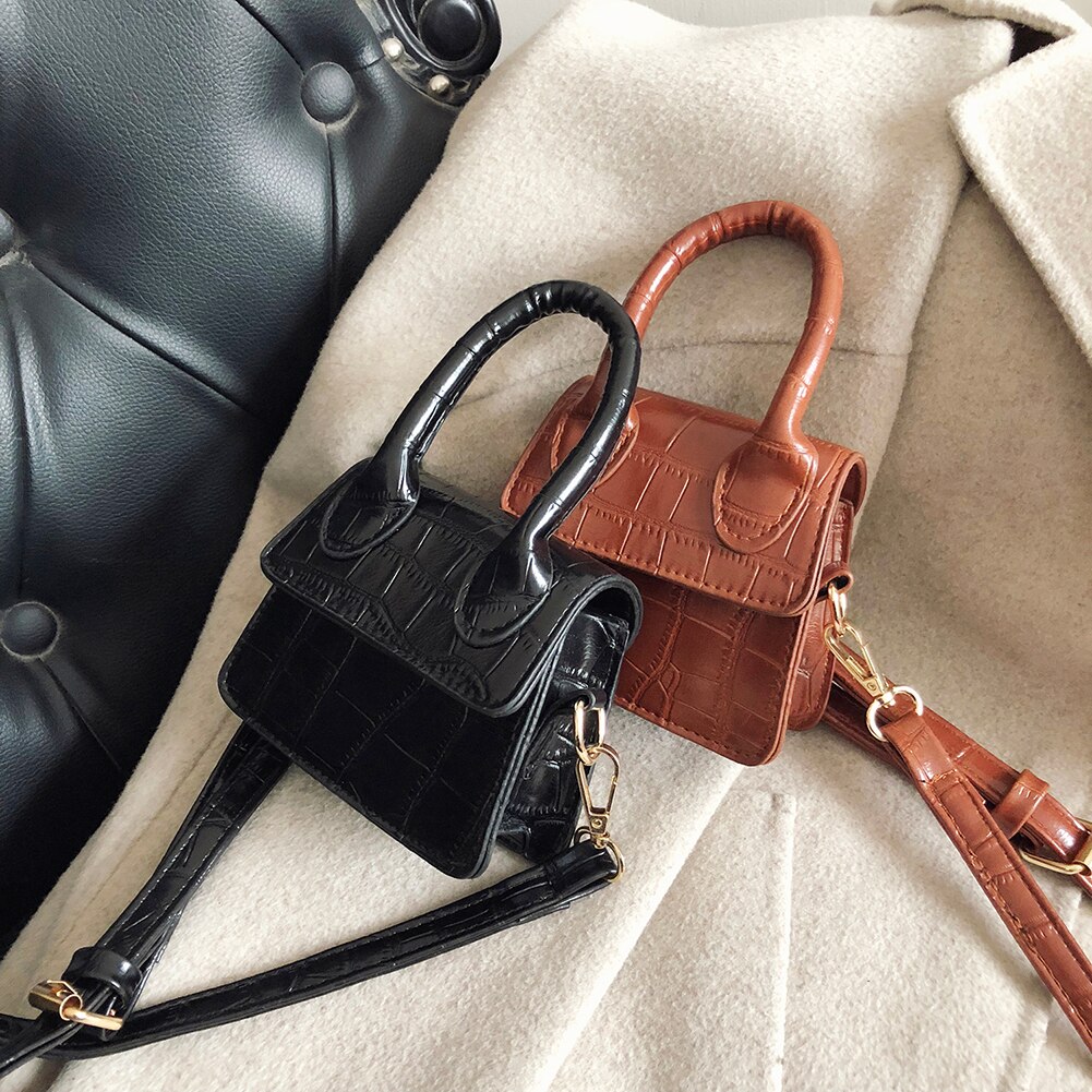 Modische Frauen Schulter Umhängetaschen PU Leder lässig Bote Handtasche für Einkaufen und Reisen Dekoration