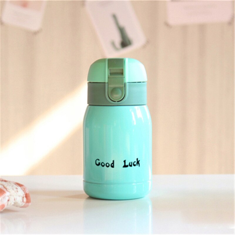 200ML Cartoon Thermos Beker Fles voor Kids Kinderen Rvs Thermosflessen Water Fles Thermo Cup Reizen Thermocup: 1