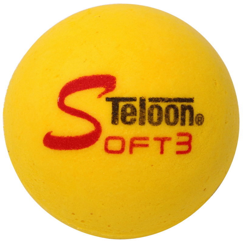 Teloon Tennis Sponge Balls for Childred Suit >3 Years Old Kids National Standard Soft Comfortable Feeling tenis Balls K029SPA
