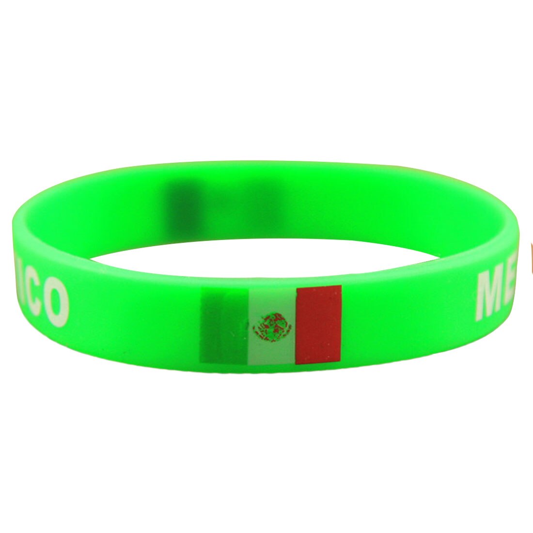 Brand 1pcs Football Fans Bracelet Soccer fan Accessories Football Silicone Bracelet Cheerleading supplies motivational