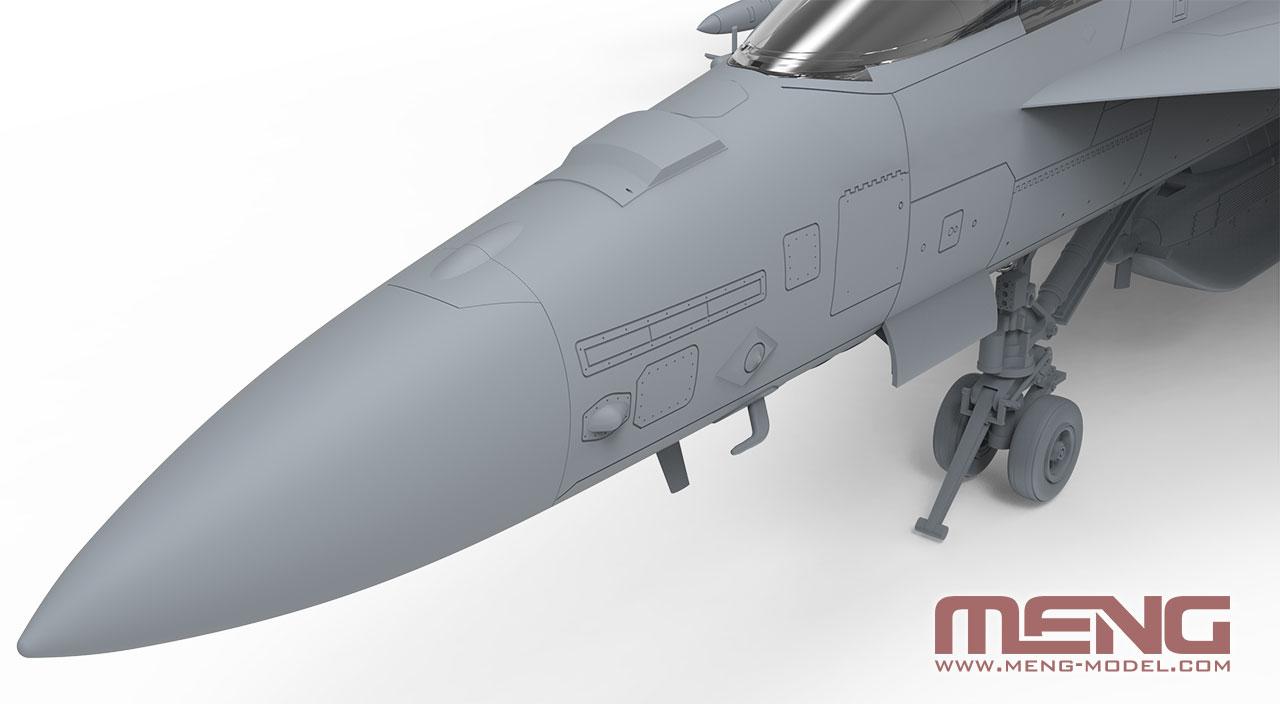 MENG LS-014 1/48 Scale BOEING &#39;&#39;EA-18G GROWLER&quot; ELECTRONIC ATTACK AIRCRFT Plastic Model Kit