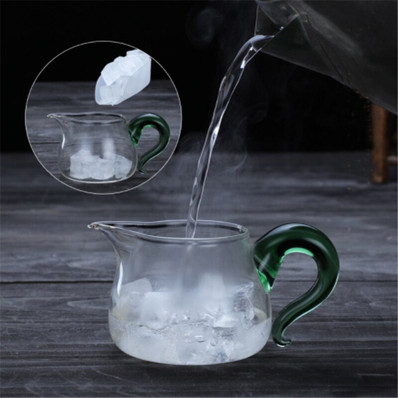 400ml glas tekanna värmebeständig tekanna vattenkokare för hemmakontor teserviser set  b010