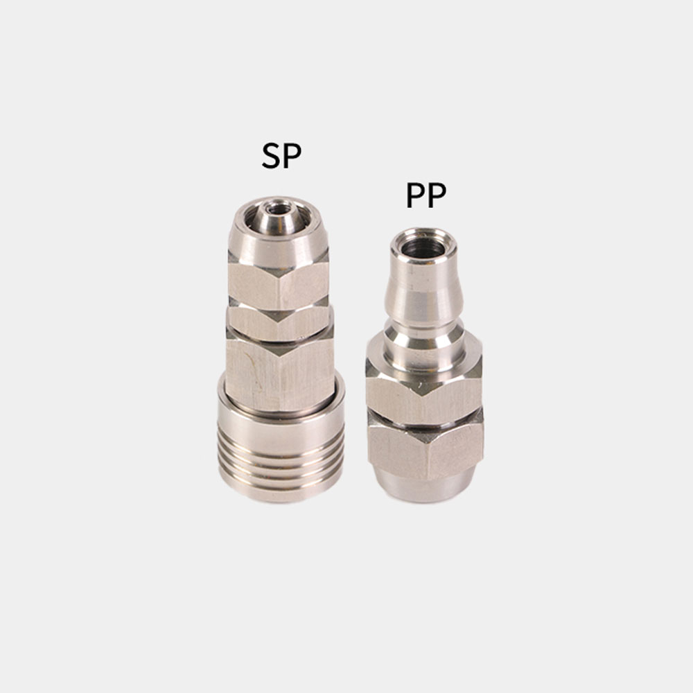 Adaptador de conector rápido para compresor de aire, accesorio neumático de lengüeta de manguera de 1/4 ", 3/8", 1/2 ", BSP x 6/8/10mm