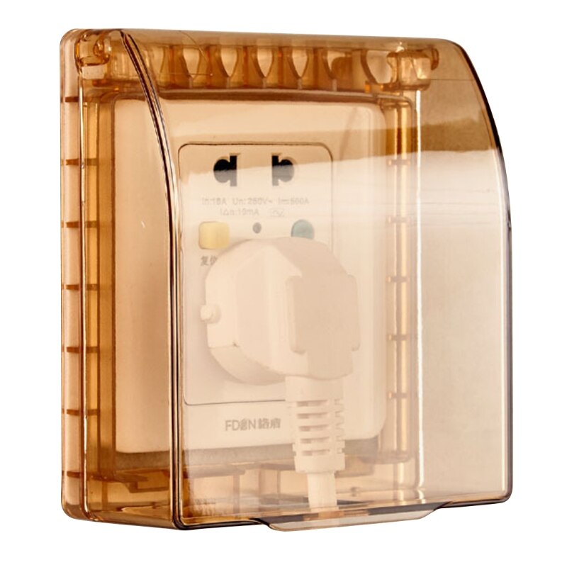 Type 86 Verhoogde Waterdichte Elektrische Stopcontact Schakelaar Bescherming Cover