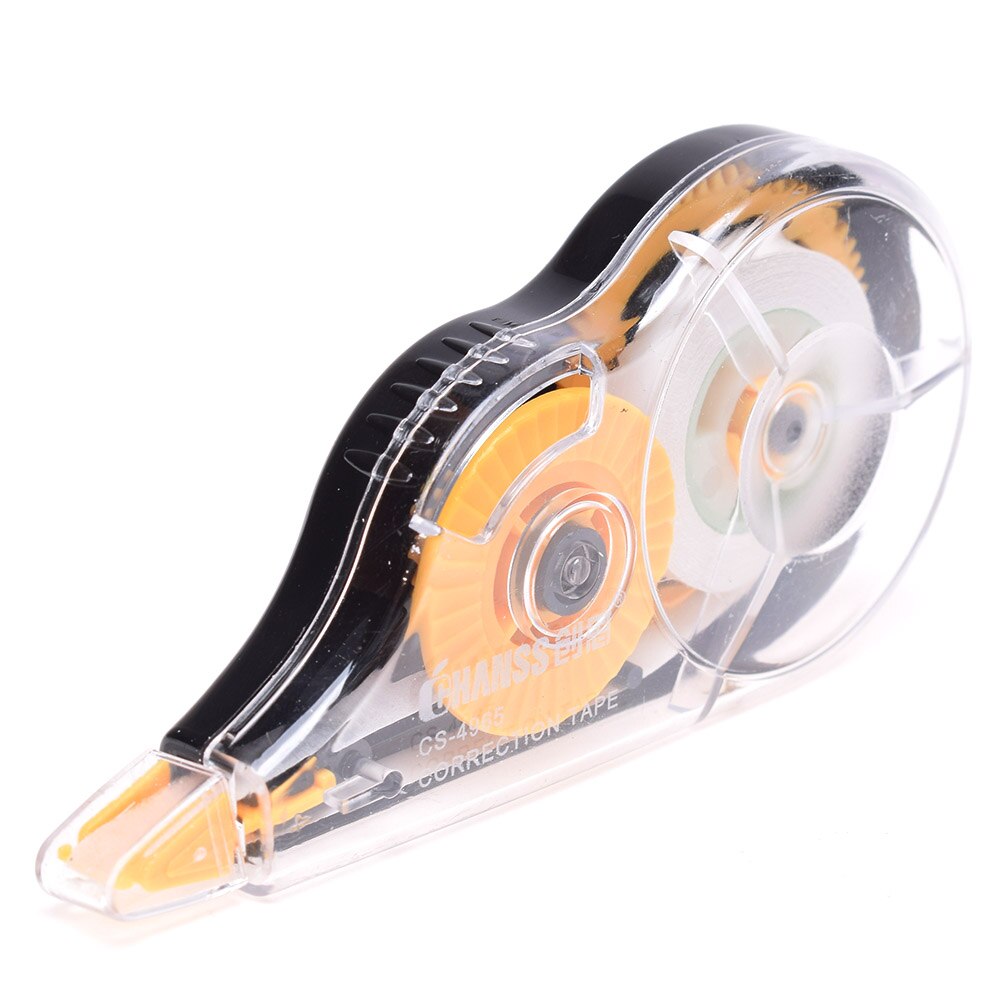 Cinta de corrección práctica con rodillo de 8m de largo, pegatina blanca, herramienta de papelería para oficina y escuela, material escolar