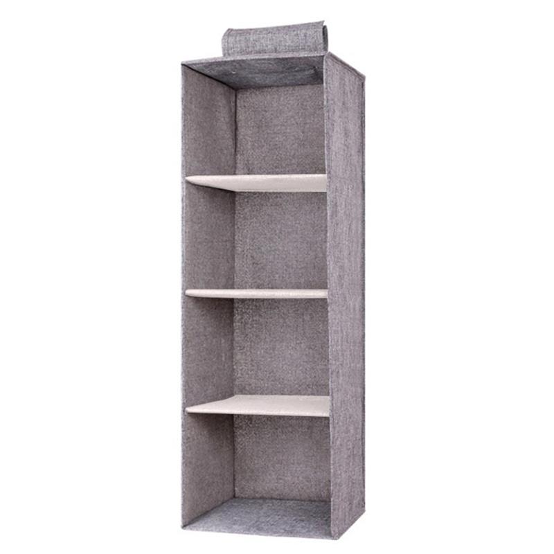 Katoen Kast Garderobe Kast Organizer Opknoping Pocket Lade Kleding Opslag Kleding Home Organisatie Accessoires Benodigdheden: 5