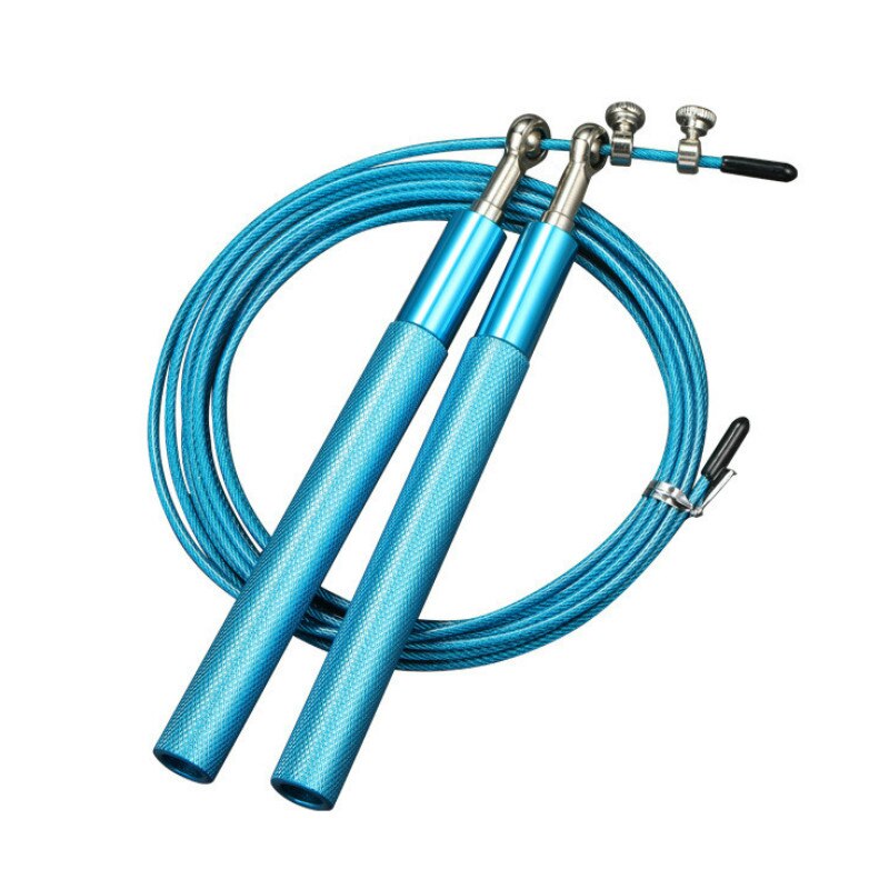 Cuerda de salto de velocidad para hombre y mujer, cuerdas ajustables para Fitness, entrenamiento de boxeo, MMA, Crossfit, equipo de gimnasio para el hogar, Unisex