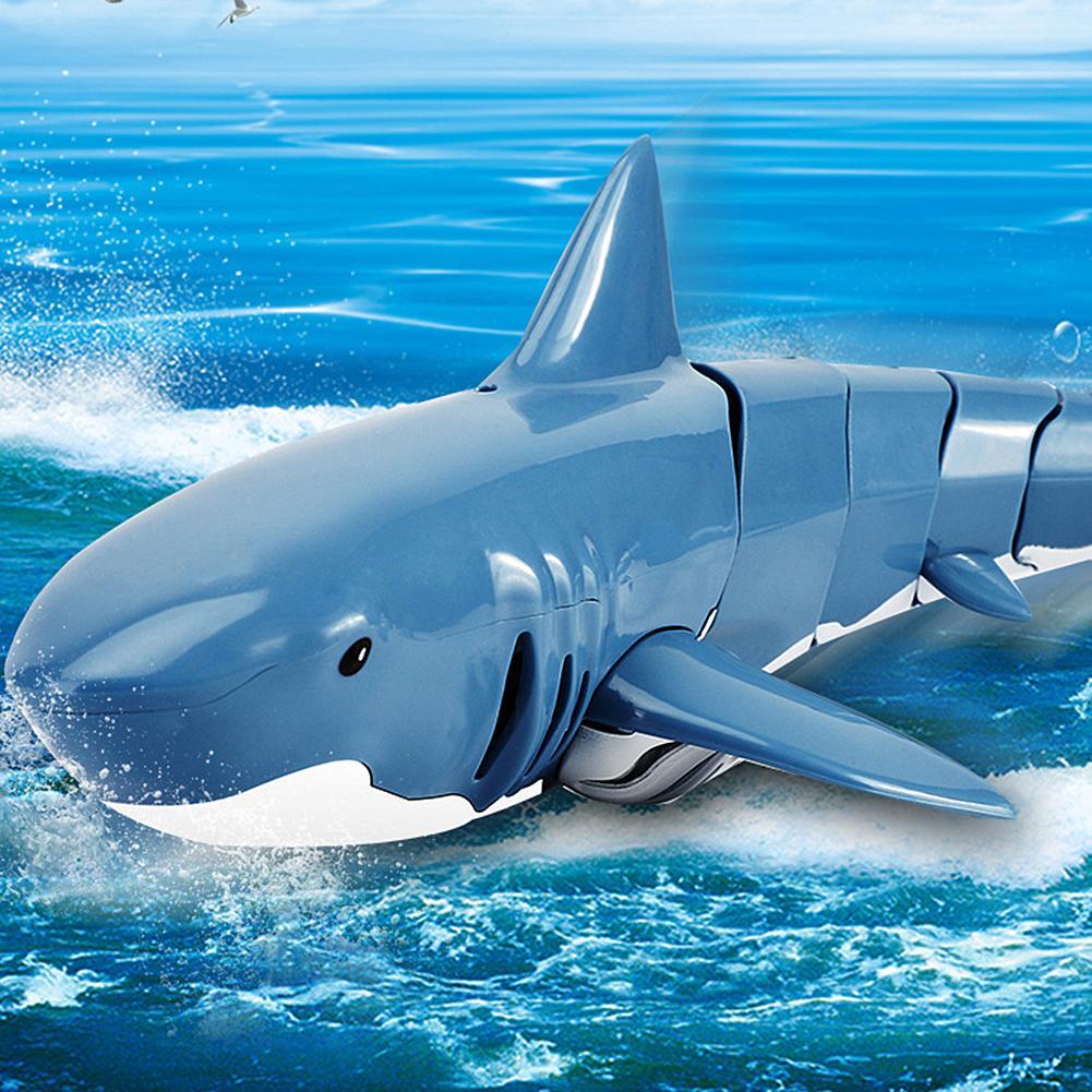 2.4G Afstandsbediening Hoge Snelheid Bionische Simulatie Shark Grappig Waterdichte Speelgoed Volwassenen Grappige Zwembad Badkamer Speelgoed Kind