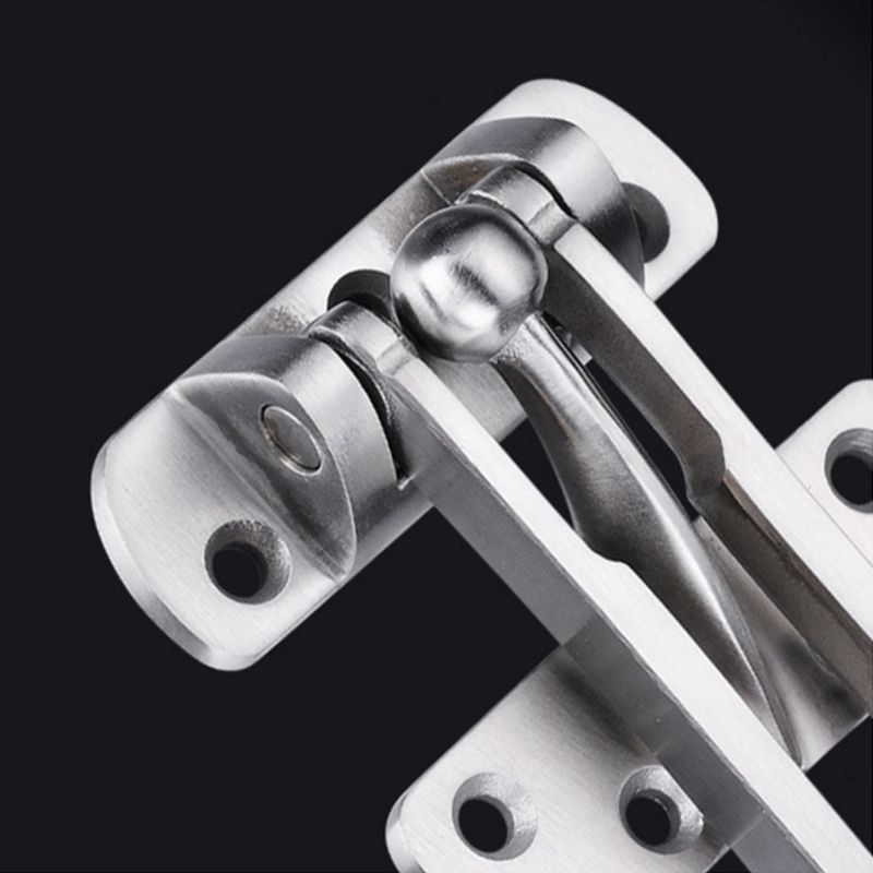 Stainless Steel Hasp Latch Lock Door Chain Anti-theft Clasp Padlock for Home Kit 449C