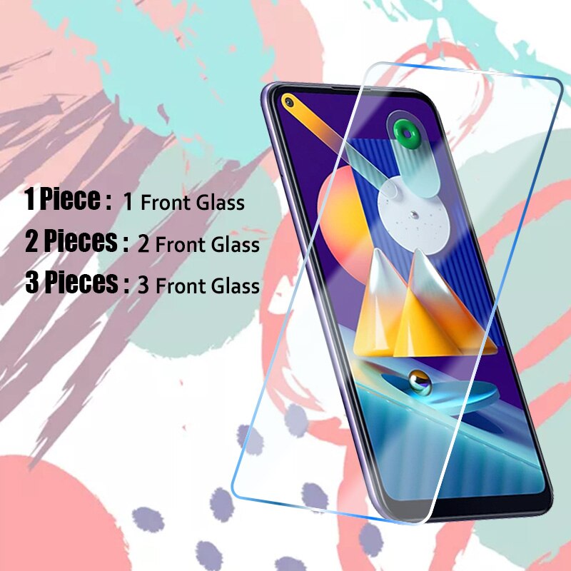 3 Pcs! Screen Protectors for Samsung A71 A51 A41 A31 A21 A01 Tempered Glass for Galaxy A50 A70 A40 A30 A10S A20S A21S A30S A40S