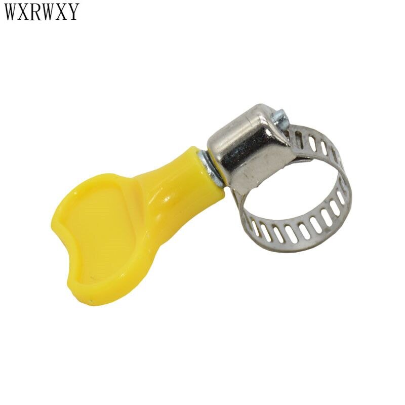 Hose retaining collar 8mm/10mm/11mm/12mm/16mm/20mm/25mm adjustable snap garden hose collar handle Anti-shedding adapter 5pcs