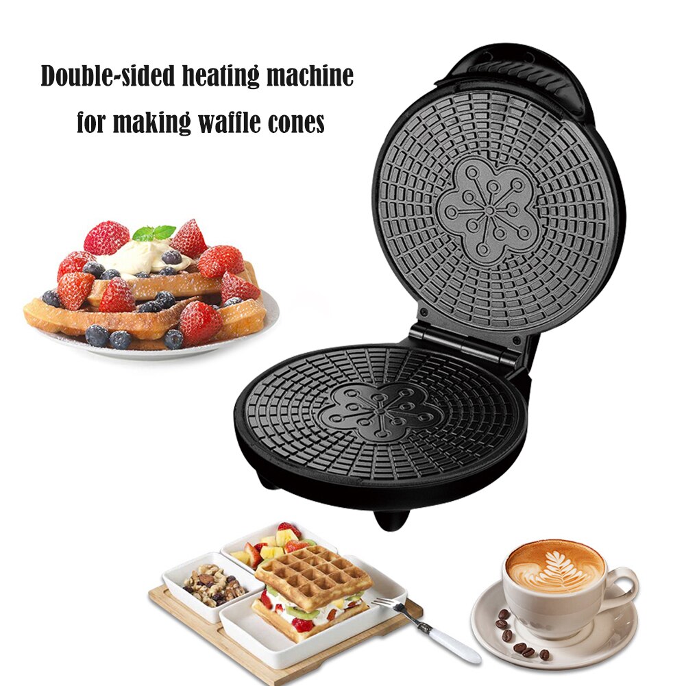 Double-sided Heating Electric Walnut Cake Maker Automatic Waffle Bread Baking Machine Sandwich Iron Toaster Breakfast Pan Oven