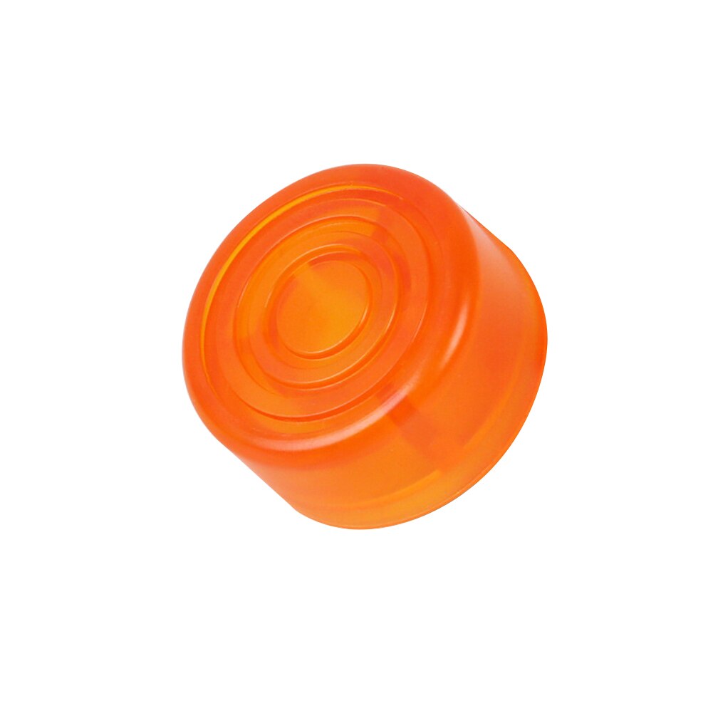 10 stuks elektrische gitaar effectpedaal mooer candy afdekkap voetschakelaar topper plastic bumpers voor gitaar effectpedaal accessoires: Oranje