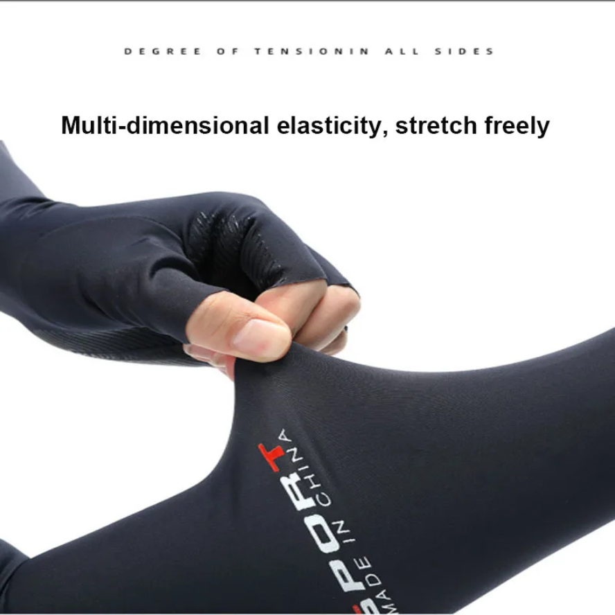 Coole Männer Frauen Arm Hülse Handschuhe Laufen Radfahren Ärmel Angeln Fahrrad Sport Schutz Arm Wärmer UV Schutz Abdeckung