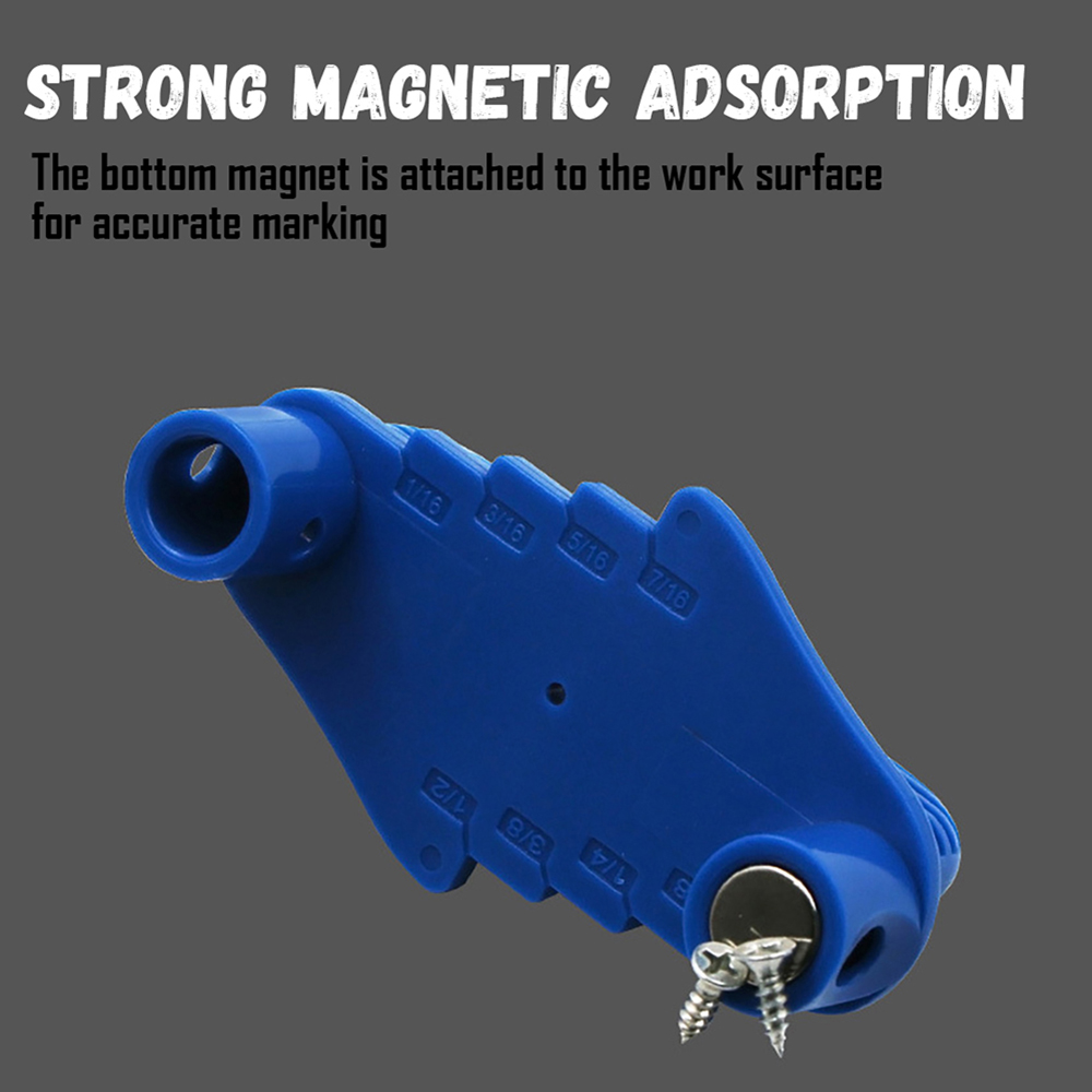 Marking Center Finder Centering Scriber Marking Gauge Scribers Magnetic Mark Center Alignment Line Carpenter Woodworking Tools