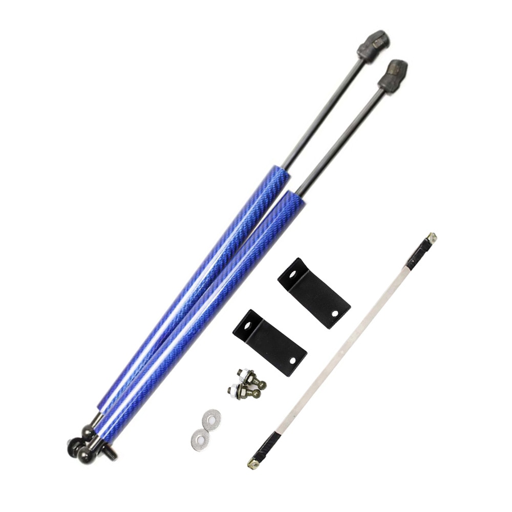 Capó delantero para coche, amortiguador de elevación, puntales de Gas de fibra de carbono, para Peugeot 3008 SUV -2022