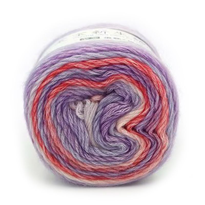 100G Regenboog Wollen Garen Diy Hand Geweven Taart Garen Muts Sjaal Trui Verven Garen