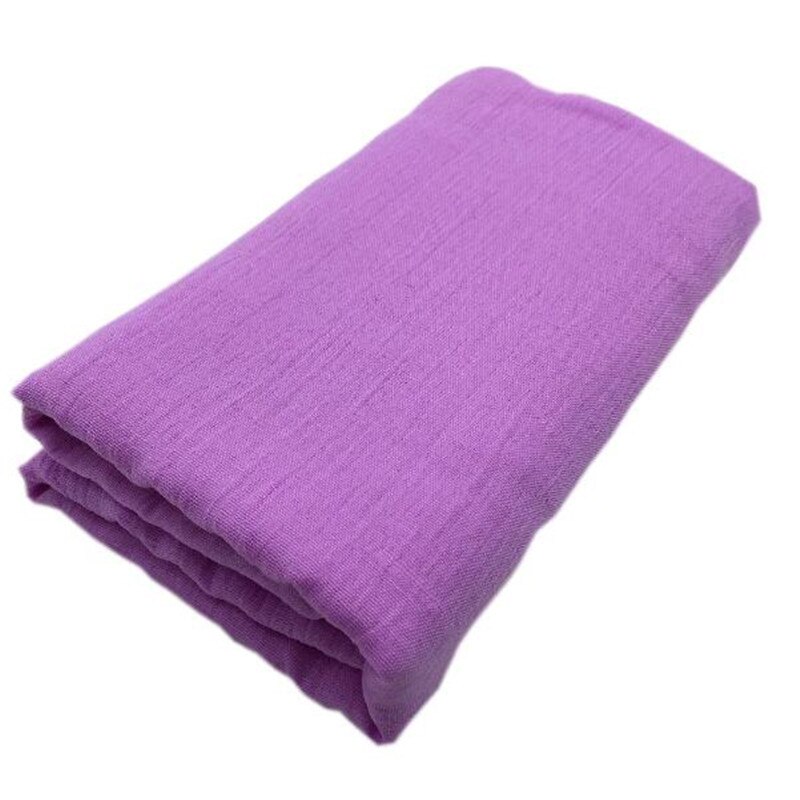 Pasgeboren Fotografie Props Zuigeling Kostuum Outfit 180Cm Lange Katoenen Zachte Foto Wrap Bijpassende Baby Foto Props Fotografia: 7 light purple