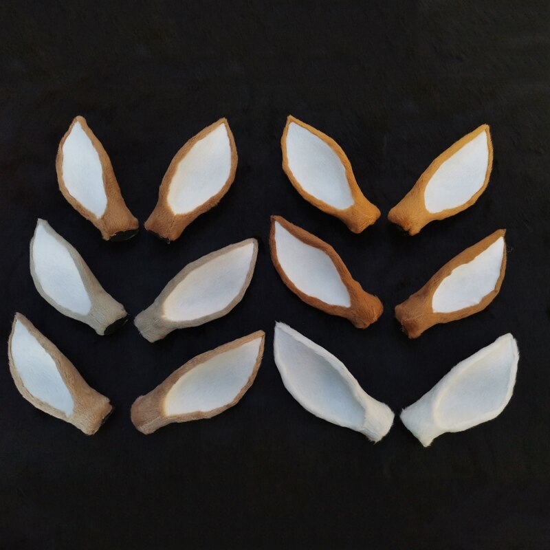 1 Pair Simulation Deer Ears DIY Headgear Accessories Wedding Photography Props Performance Cute Christmas Decorations