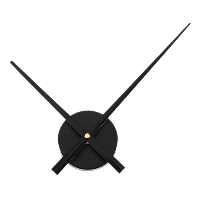 Eenvoudig Diy Grote Pointer 3D Wandklok Quartz Horloge Naald Klokken Home Cafe Bar Decoratie Horloge Murale Metalen Wijzerplaat