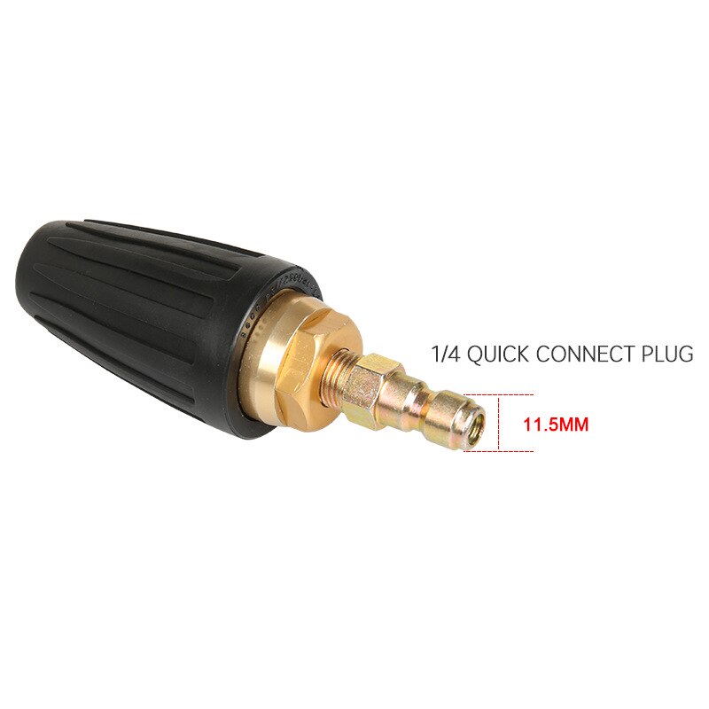 Universal Pressure Washer Turbo Nozzle Quick Connect Rotating 4000PSI Car Washer For High Pressure Washer Cleaner Connector