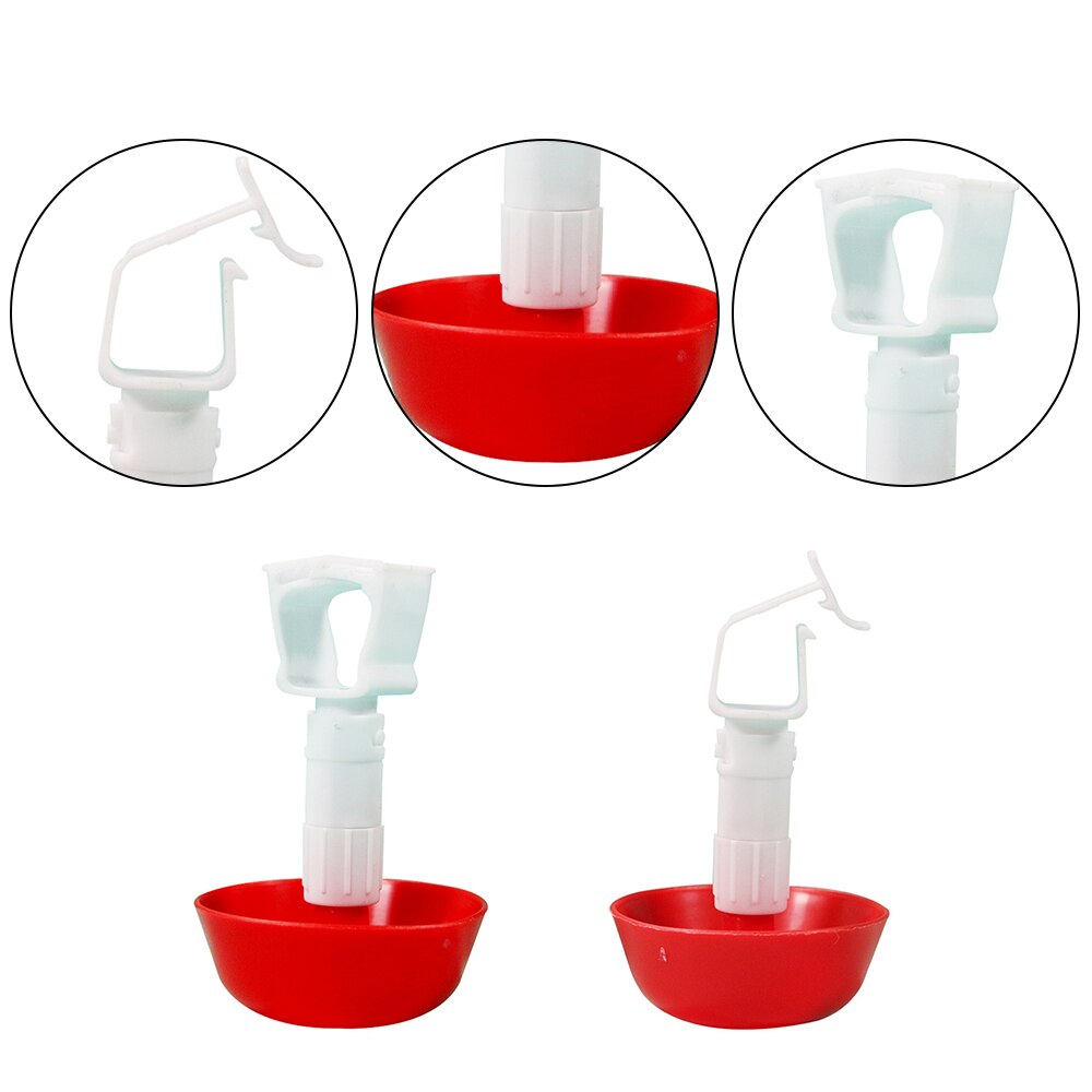 Type vierkante buis speciale automatische drinkbak voor kippen 5 stuks kippendrinker
