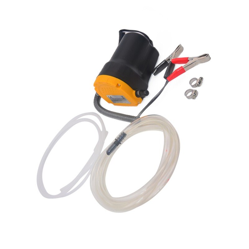 12V 5Amp Oil Fluid Sump Extractor Scavenge Exchange Transfer Pump Suction Transfer Pump + Tubes for Auto Car Boat Motor