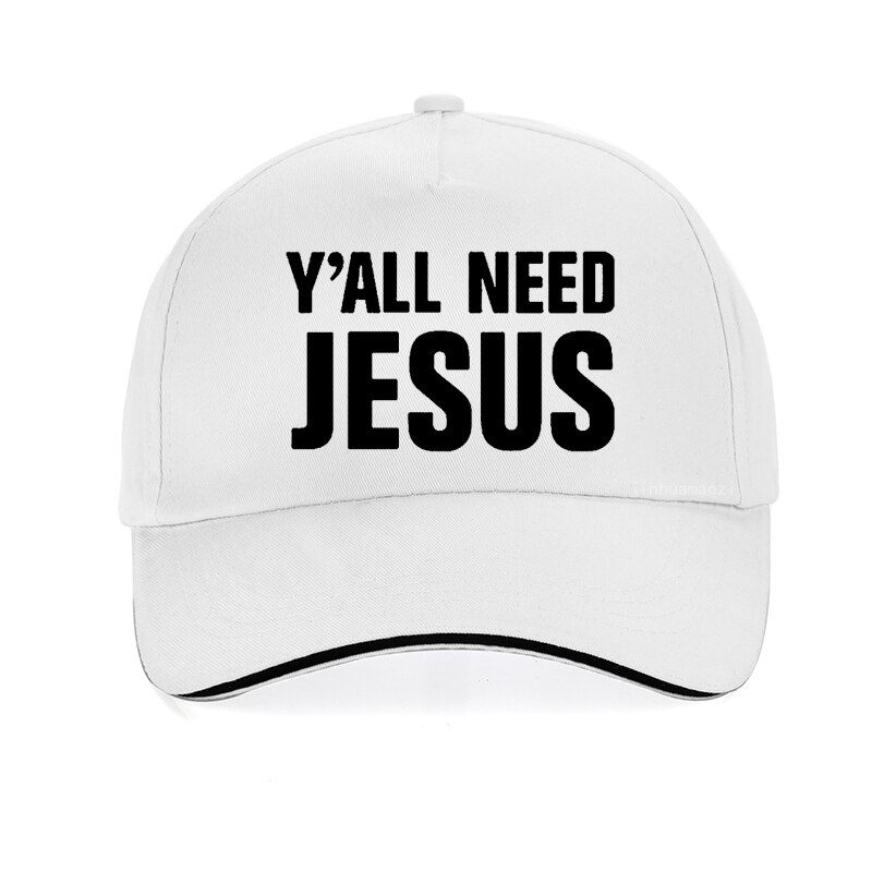 Sie y&#39;all benötigen jesus Briefe Drucken baseball Cap männer Frauen 100% Baumwolle Lustige Hip Hop hut einstellbare hysterese hüte