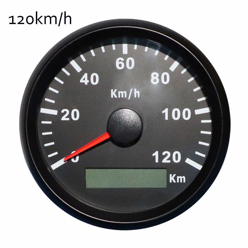 120 km/h 200 km/h GPS Speedometer Gauge Truck Boat Car Speedometer Gauge with Backlight &amp; GPS Antenna Sensor