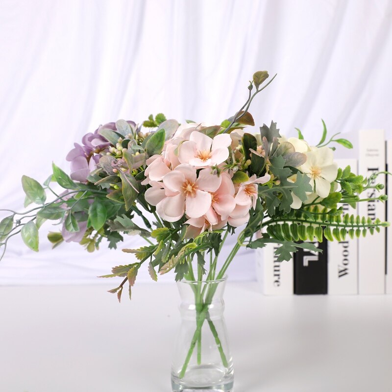 1 pieces Flower head diameter 9.5cm Artificial bouquet Home decoration accessories Wedding Year Candy box Flower arrangement