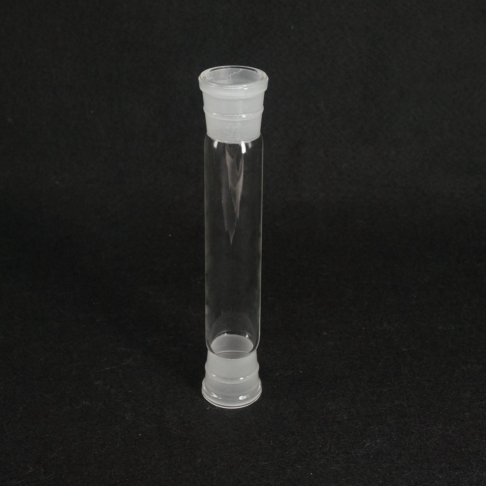 29/32 Both Ground Joint Glass Straight Connecting Adapter Tube Lab Glassware