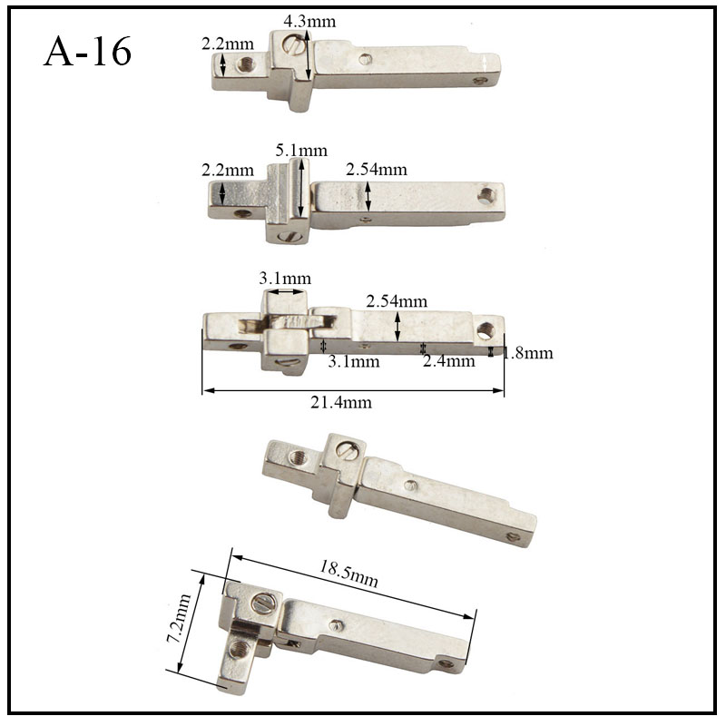 1pair Eyeglasses hinge repair replacement ,spring hinge for plastic eyewear variours hinges