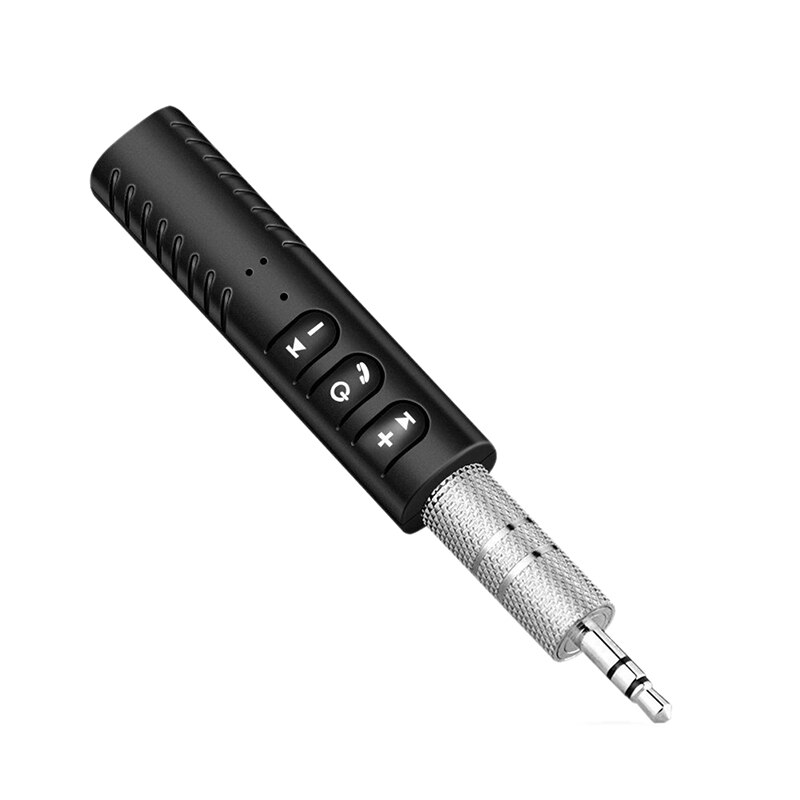 Adaptador de música Bluetooth, transmisor coche, receptor de Audio Universal, Mini Aux, manos libres