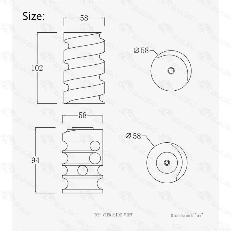 BYKSKI ABS Multi-winkel Acryl Rohr Multi-funktion Ellenbogen Werkzeug verwenden für 14MMDiameter PETG Rohr/14mm Hart Rohr Biegen Spirale Werkzeug