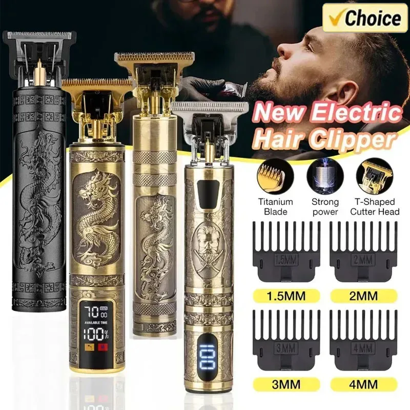 T9 Hair Clipper Beard Shaving Body Hair Trimmer Clippers Electric Hair Cutting Machine Barber Men Trimmer Shaver