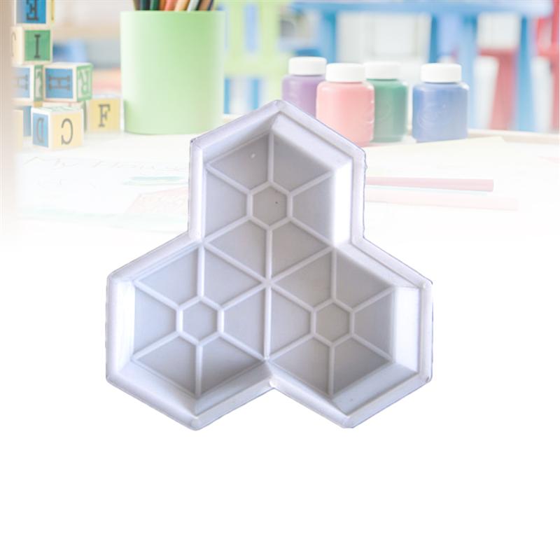 XD-1Pcs Path Mold Maple Leaf Concrete Manually Plastic Stepping Stone Paving Molds For Pavement Courtyards Square