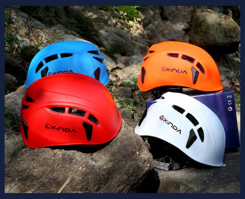 Outdoor Rock Climbing Downhill Helmet Petrology Expansion Mountain Rescue Equipment Upstream Safety Helmet Sportswear