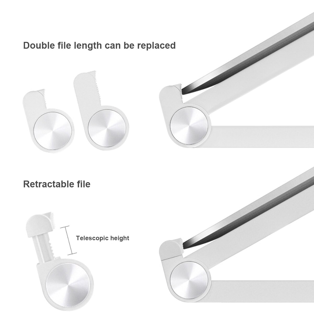 Ultralet let sammenfoldelig bærbar holder notebo stativ bærbar bærbar støttebeslag til kølereol til computer