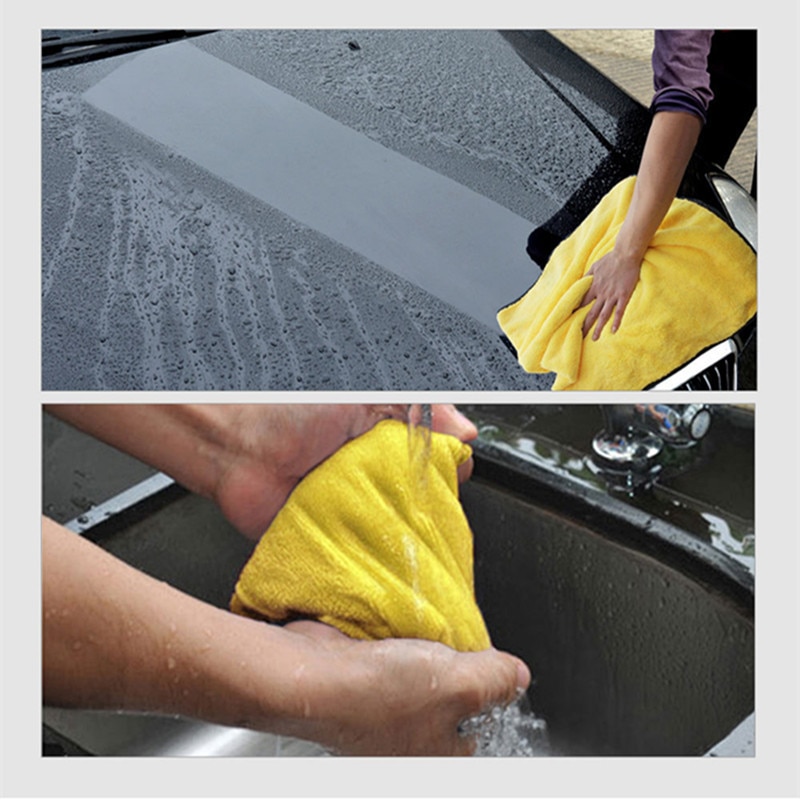 Microvezelreinigingssysteem Auto Zachte Doek Wassen Doek Handdoek Stofdoek 25*25Cm Car Home Reiniging Microvezel Handdoeken