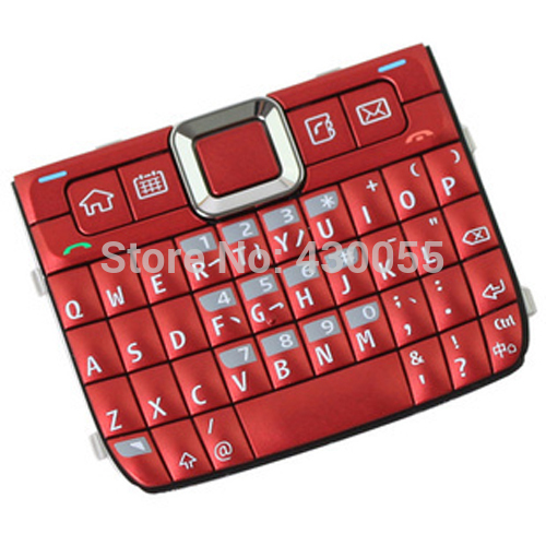 White/Black/Red/Grey Housing Home Function Main Keypads Keyboards Buttons Cover For Nokia E71 ,