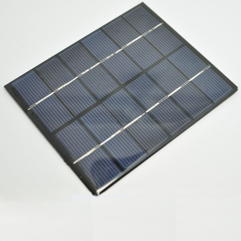 Diy zonnepaneel 6 v 2 w polykristallijne epoxy board fotovoltaïsche panel technologie productie