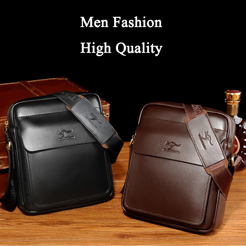 sac à bandoulière en cuir Pu sacs de messager de hommes sac à main concepteur mâle sac à bandoulière WBS530