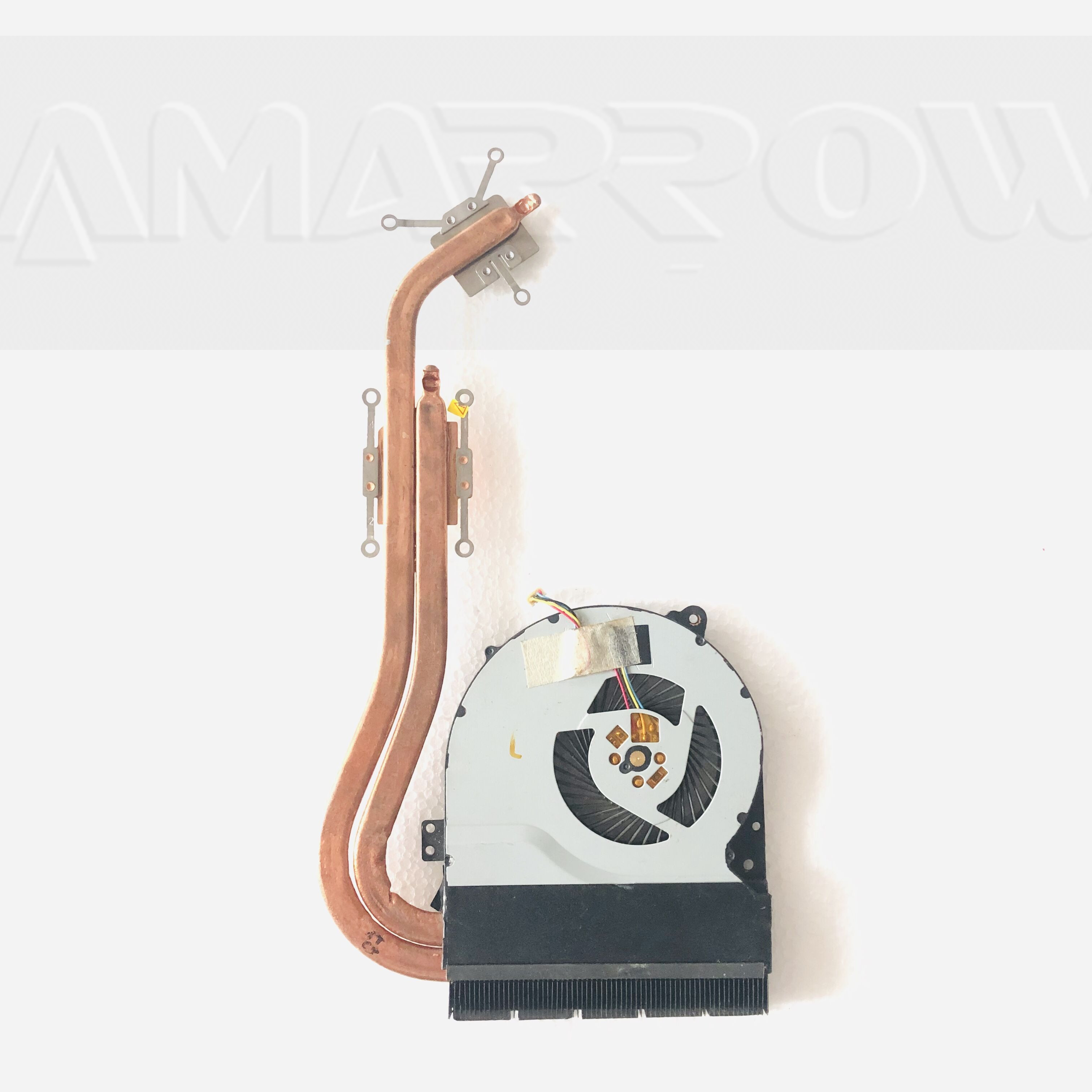 Original laptop CPU Cooling Heatsink FAN For ASUS X550C X552C X552V X550CC X550CL X550VB Y581C X550V A550V K550V A550C K550C: Double tube SET