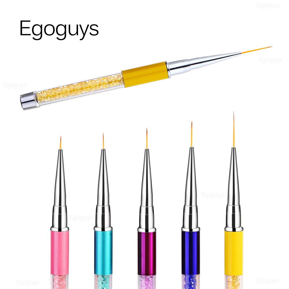 Stylo pour vernis à ongles nail art, lot de 1, dégradé, UV gel, lignes, rayures, grille, outil de manucure, DIY,